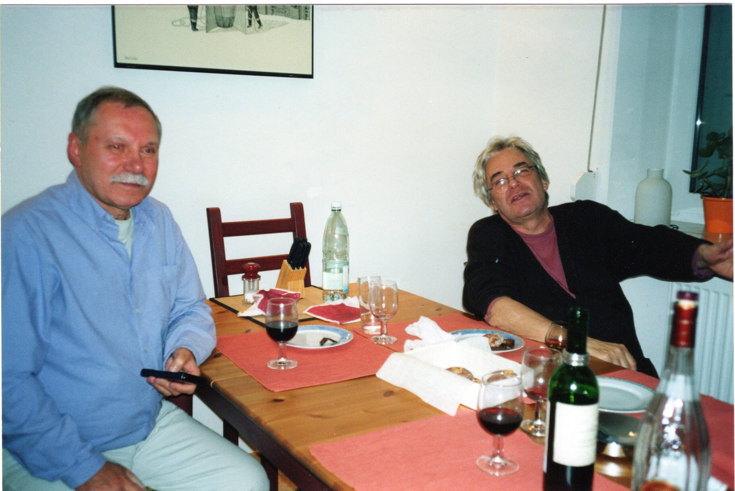 Dwaj Andrzeje, w domu kompozytora na Kabatach