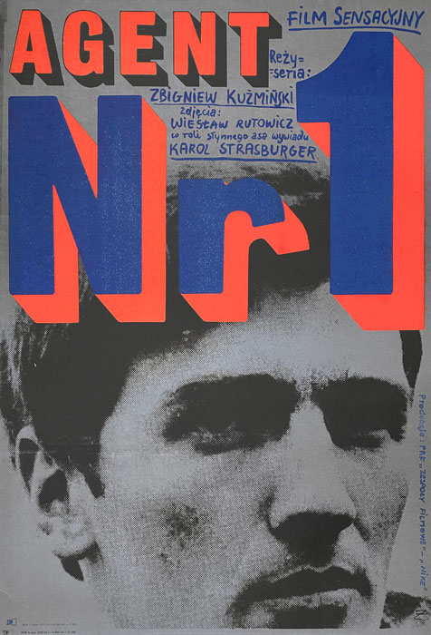 Agent nr 1, w roli głównej Karol Strasburger