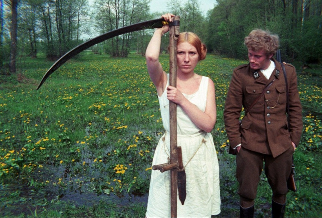 Brzezina (1970). Na zdjęciu Emilia Krakowska i Daniel Olbrychski